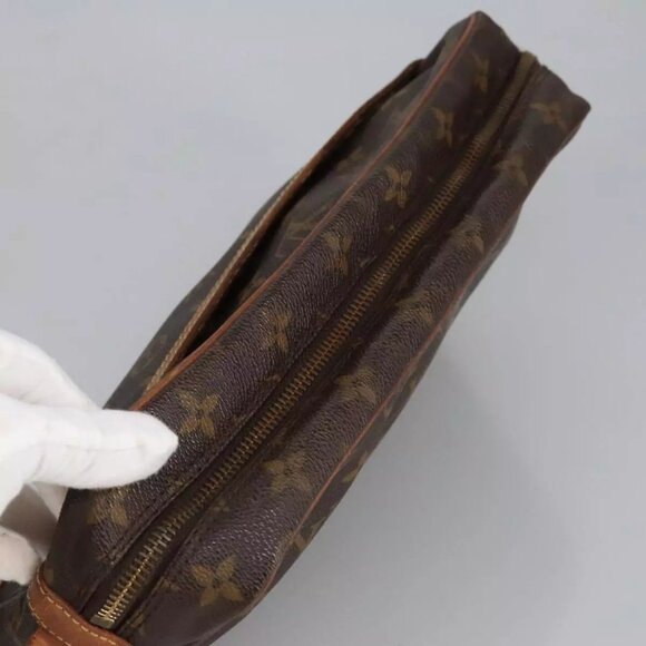 LOUIS VUITTON Monogram Compiegne 28 Clutch Bag M51845 LV Auth 90518 - Picture 11 of 15
